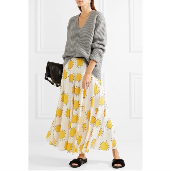 Acne Studios Light Grey Deborah Wool Sweater